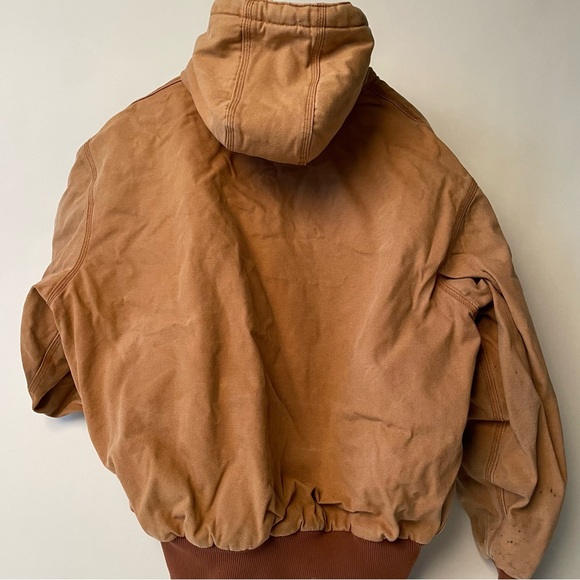 Walls “Blizzard Pruf” canvas lined work jacket with hoodie - Picture 2 of 10